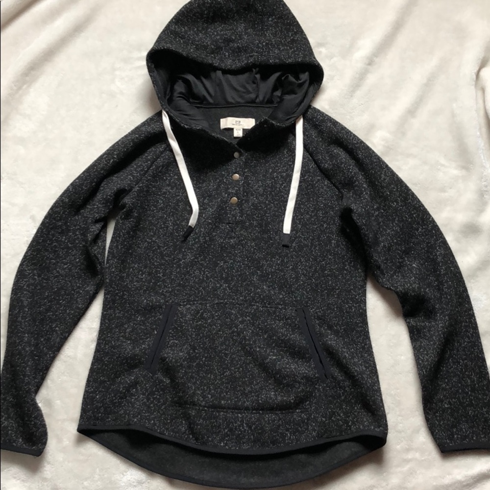 Thread+Supply Heathered Black Hoodie